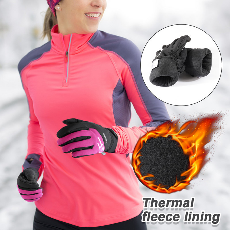 Meeste Talvine 3M Fliiskindad Puuteekraan Tuulekindel Veekindel Jalgrattakinnas Soe Suusatamine Lumelauasõiduvarustus Kinnas naistele