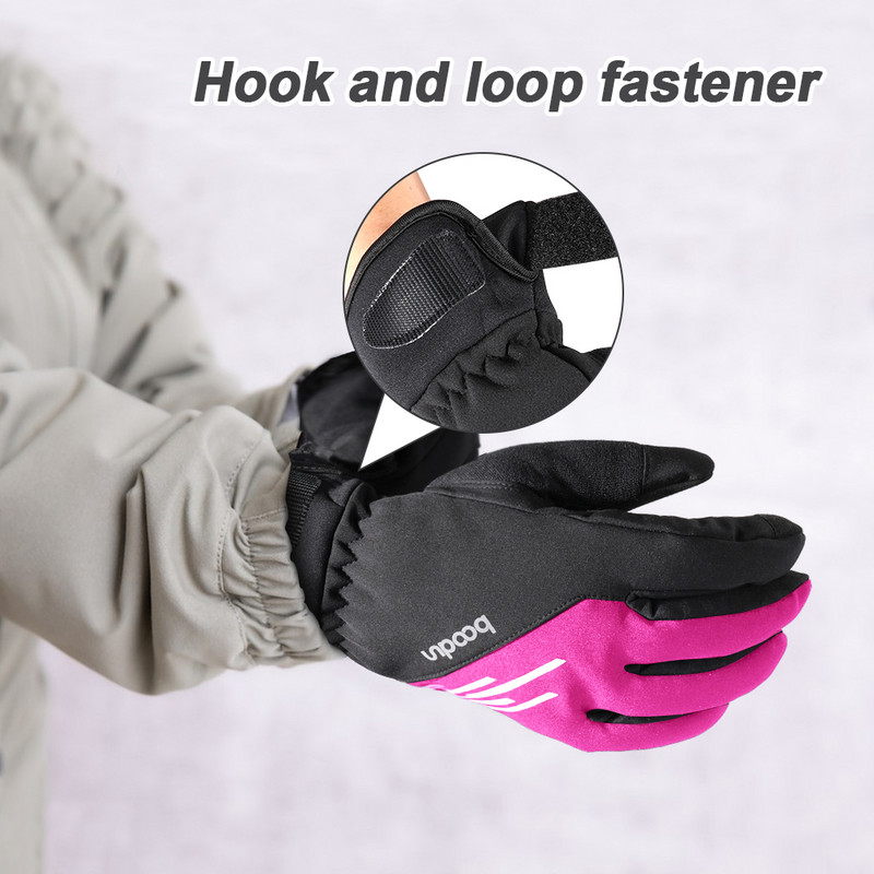 Meeste Talvine 3M Fliiskindad Puuteekraan Tuulekindel Veekindel Jalgrattakinnas Soe Suusatamine Lumelauasõiduvarustus Kinnas naistele