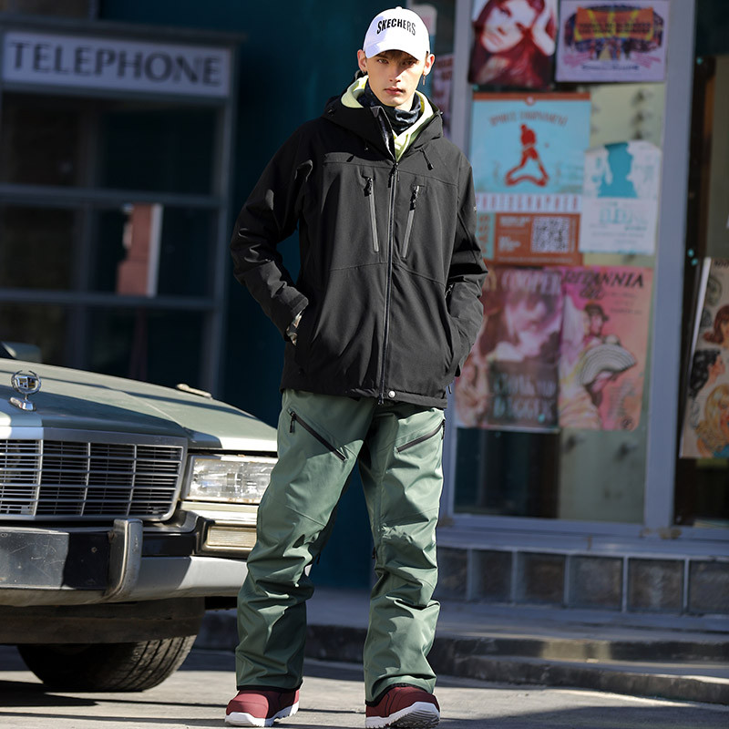 RUNNING RIVER Kaubamärk Meeste lumelauakapuuts Kvaliteetne kapuutsiga välissuusadele lumelauajope ripstop 1435