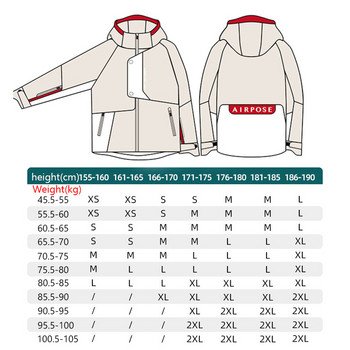 2022 Ново ски яке Яке за сноуборд на открито Туристически якета Ветроустойчив Водоустойчив костюм за ски Мъже Жени Палто с качулка Свободно топло