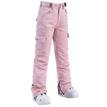 Нови мъжки дамски зимни панталони за сняг Висококачествени дебели топли спортни панталони на открито Сноуборд панталони Водоустойчиви ветроустойчиви ски панталони