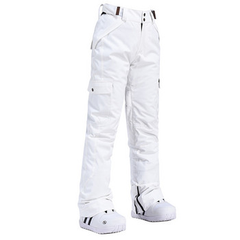 Нови мъжки дамски зимни панталони за сняг Висококачествени дебели топли спортни панталони на открито Сноуборд панталони Водоустойчиви ветроустойчиви ски панталони