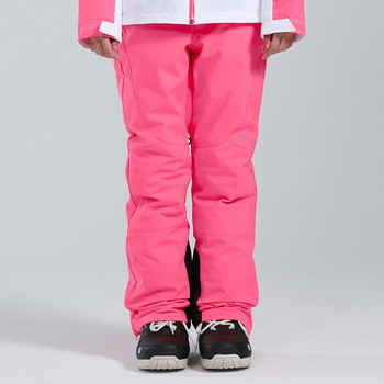 2022 Нови дамски панталони за сняг Мъжки ски панталони Термоустойчиви с висока талия Ветроустойчиви Водоустойчиви топли зимни панталони за сноуборд Снежни дрехи