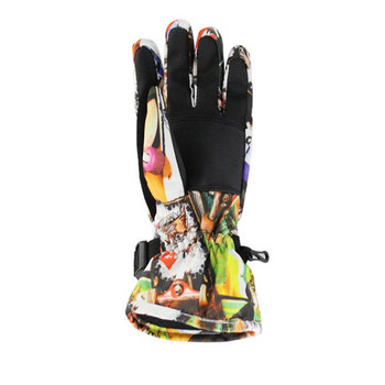 -30 7-14 години Детски ръкавици за сняг зимни спортове на открито Ръкавици 10k Водоустойчиви Ветроустойчиви ръкавици за сноуборд за момчета или момичета