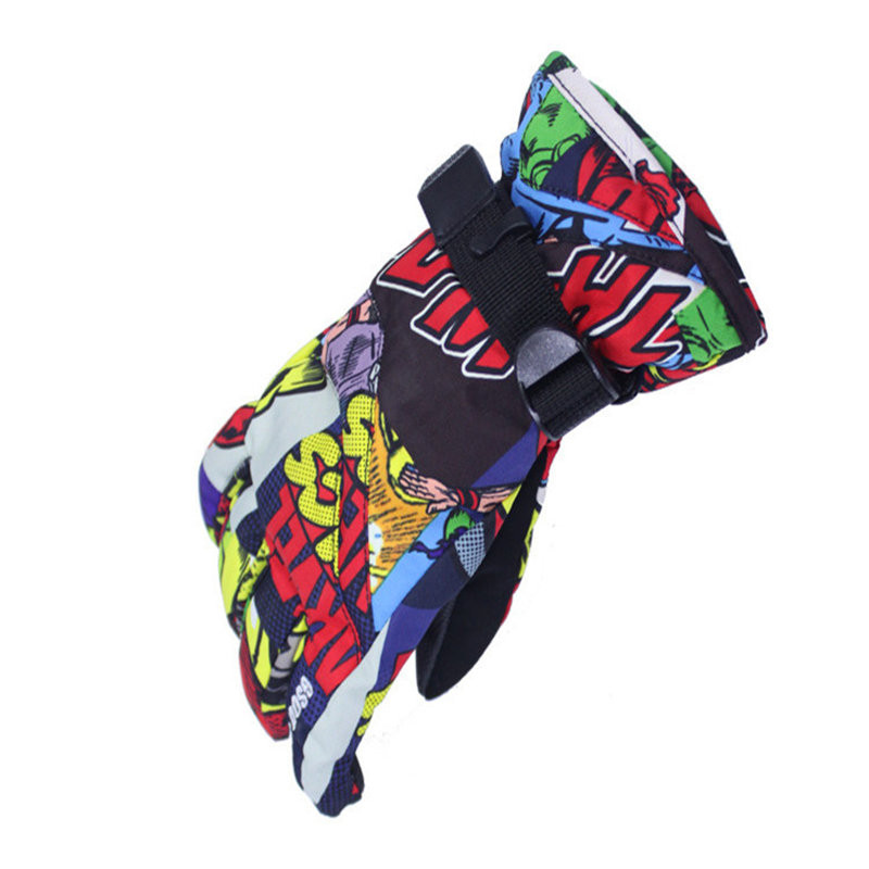 -30 7-14 a. Lapsed Lumekindad talvised välispordid Kindad 10k veekindlad tuulekindlad lumelauakindad poistele või tüdrukutele