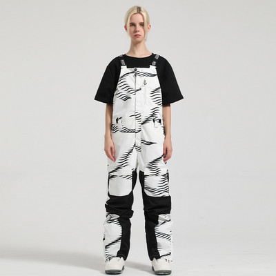 Pantaloni de schi pentru femei de iarnă, bărbați, pantaloni de snowboard, salopete, impermeabile, rezistente la vânt, pentru cuplu, îmbrăcăminte de sport în aer liber pentru drumeții