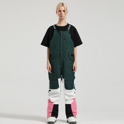 Pantaloni de schi pentru femei de iarnă, bărbați, pantaloni de snowboard, salopete, impermeabile, rezistente la vânt, pentru cuplu, îmbrăcăminte de sport în aer liber pentru drumeții