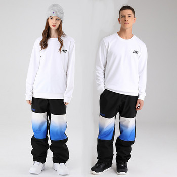 2022 Χειμερινό ανδρικό παντελόνι σκι Αθλητικά Γυναικεία παντελόνια Snowboard Γυναικείες φόρμες για σκι εξωτερικού χώρου Αδιάβροχες ανδρικές φόρμες για χιόνι