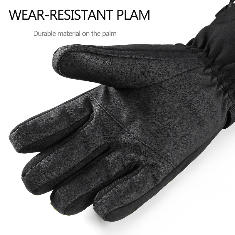 2020 -40 ℃ Suusakindad Mehed Naised Talvisuusatamine Fliisist Termokindad Veekindlad Lumelauakindad Puuteekraan Soe Lumekindad