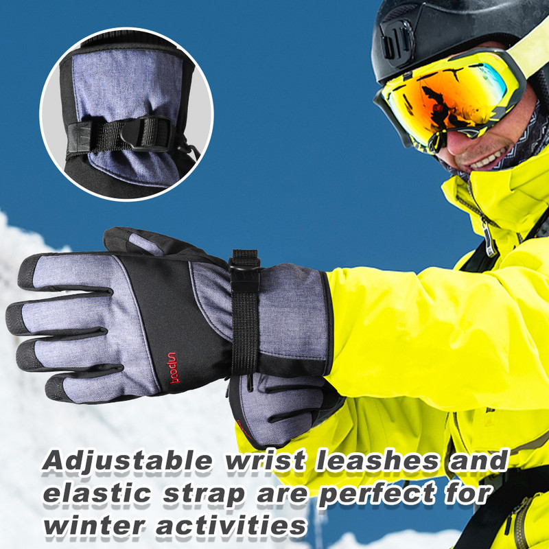 Meeste Suusakindad Talvised Soojad Tuulekindlad Veekindlad Puuteekraaniga Fliis Libisemisvastane Lumelaud Mootorsaan Rattasõidu Suusakindad Naistele