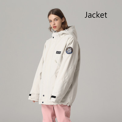 Moterys, 2022 m. Nauji viršūnės Drabužiai Slidinėjimo paltai Lauko Snieglentės Striukės Vyriškos Slidinėjimo striukės Neperpučiamos nuo vėjo ir vandens nepraleidžiančios slidinėjimo kostiumas plius medvilninis žieminis