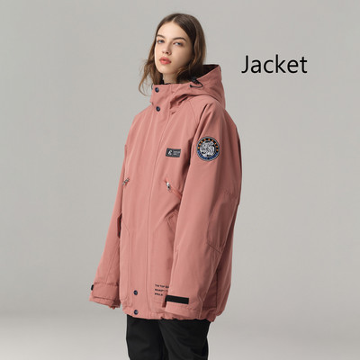 Moterys, 2022 m. Nauji viršūnės Drabužiai Slidinėjimo paltai Lauko Snieglentės Striukės Vyriškos Slidinėjimo striukės Neperpučiamos nuo vėjo ir vandens nepraleidžiančios slidinėjimo kostiumas plius medvilninis žieminis