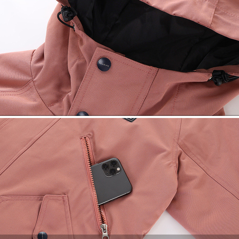 Moterys, 2022 m. Nauji viršūnės Drabužiai Slidinėjimo paltai Lauko Snieglentės Striukės Vyriškos Slidinėjimo striukės Neperpučiamos nuo vėjo ir vandens nepraleidžiančios slidinėjimo kostiumas plius medvilninis žieminis