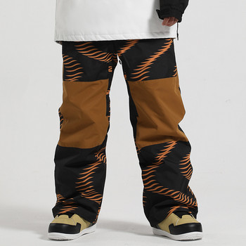 Ανδρικό παντελόνι σκι Γυναικείο παντελόνι για σνόουμπορντ Αντιανεμικό αδιάβροχο αναπνέον Unisex Χειμερινά αθλητικά ρούχα για εξωτερικούς χώρους Ζευγάρι Ορεινή πεζοπορία Νέο