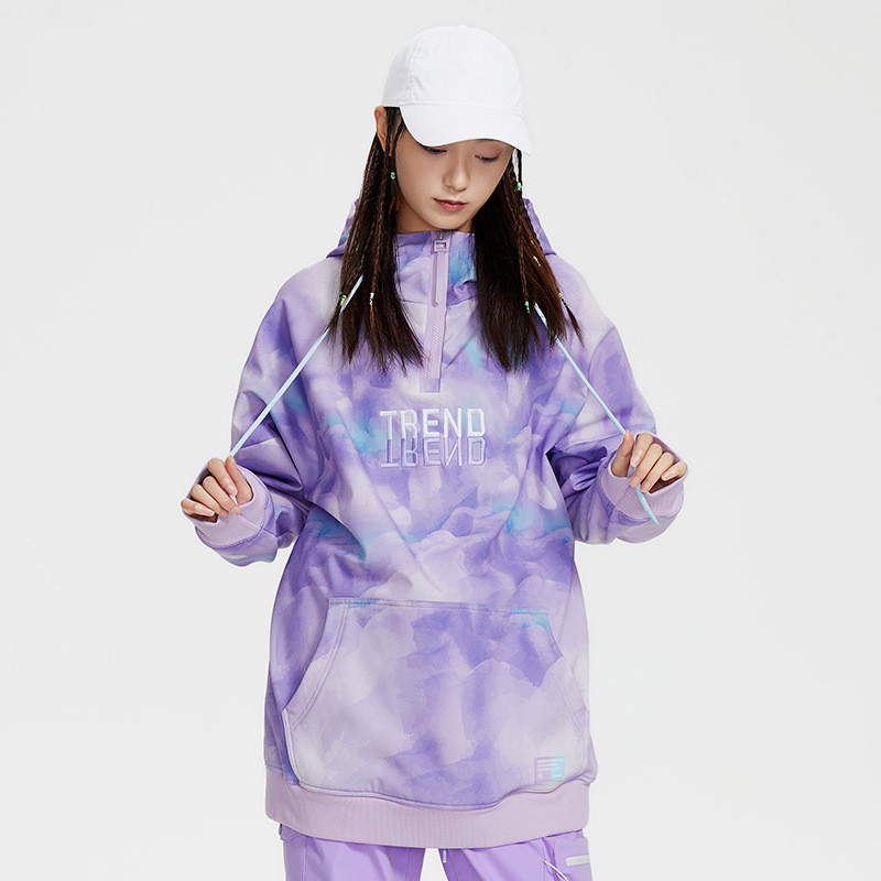 Viršutinės moteriškos vilnos, atsparios vėjui, vandeniui atsparus vidinis slidžių komplektas Šilti žieminiai drabužiai Lauko snieglenčių kostiumas Slidinėjimo gobtuvo striukė