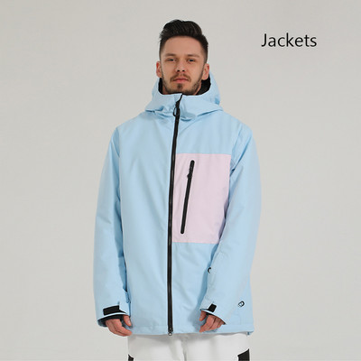 2022 m. žiema Naujos viršūnės Slidinėjimo striukės Moteriškos lauko sportinės snieglenčių striukės Vyriškos, neperpučiamos nuo vėjo ir neperšlampamos slidinėjimo kostiumai, šilti drabužiai.