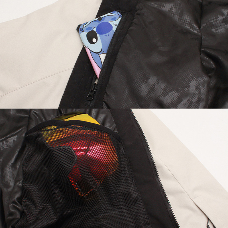 2022 m. žiema Naujos viršūnės Slidinėjimo striukės Moteriškos lauko sportinės snieglenčių striukės Vyriškos, neperpučiamos nuo vėjo ir neperšlampamos slidinėjimo kostiumai, šilti drabužiai.