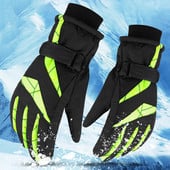 Žieminės pirštinės šiltai Važiavimas dviračiu Važiavimas dviračiu Važiavimas Bėgimas Žygiai Laipiojimas Slidinėjimas Lauke Sportas Vyrams Moterims Šviesą atspindintis dizainas