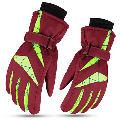 Žieminės pirštinės šiltai Važiavimas dviračiu Važiavimas dviračiu Važiavimas Bėgimas Žygiai Laipiojimas Slidinėjimas Lauke Sportas Vyrams Moterims Šviesą atspindintis dizainas