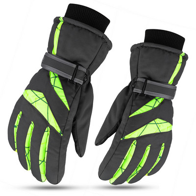 Žieminės pirštinės šiltai Važiavimas dviračiu Važiavimas dviračiu Važiavimas Bėgimas Žygiai Laipiojimas Slidinėjimas Lauke Sportas Vyrams Moterims Šviesą atspindintis dizainas