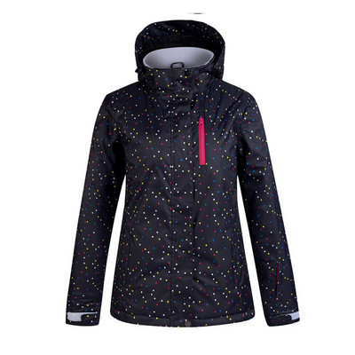Дамско ски яке Топла зимна водоустойчива ветровка Палто с качулка Якета за сноуборд SK039