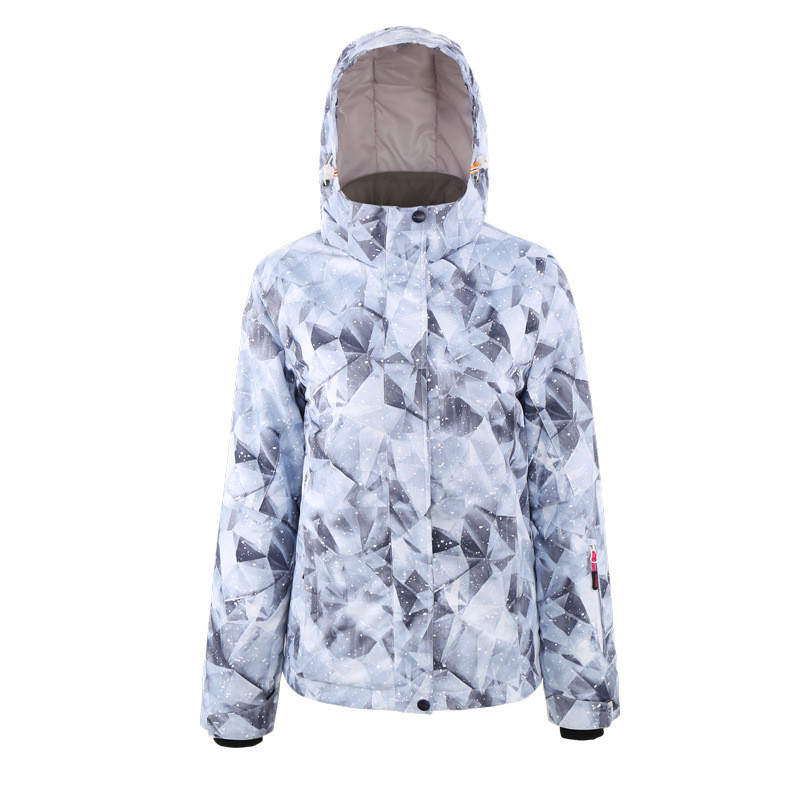 2021 m. žiemos naujas moterų slidinėjimo kostiumas lauko snieglenčių striukė Šilta slidinėjimo striukė vėjui nepralaidi vandeniui kvėpuojanti viršutinė medvilninė striukė