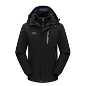 Talvejope välistingimustes kasutamiseks mõeldud meeste spandexist välistingimustes eemaldatav mägironimisjope Kolm-ühes kaheosaline fliisist suusajope