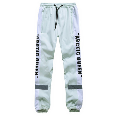 2022 m. naujos slidinėjimo kelnės moterims ir vyrams snieglentininkų kelnės, neperšlampamos, vėjui atsparios storos terminės žiemos sniego kelnės, poros