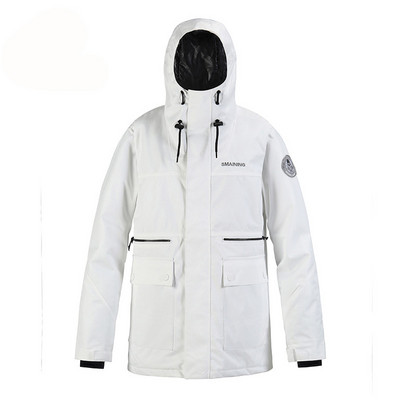 Aukštos kokybės moteriški ar vyriški žiemos drabužiai lediniai sniego kostiumai paltai snieglenčių sportui drabužiai vandeniui atsparūs medvilniniai šilti kostiumai slidinėjimo striukės