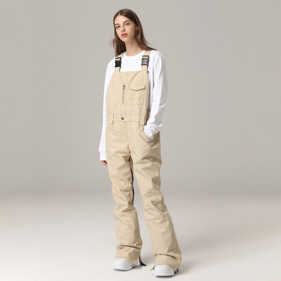 Naujos slidinėjimo kelnės Moteriškos Vyriškos Žiemos Vyriškos Kombinezonai Lauko Sportas Neperšlampamas Neperšlampamas Slidinėjimas Snieglentės Moteriškos sniego kelnės