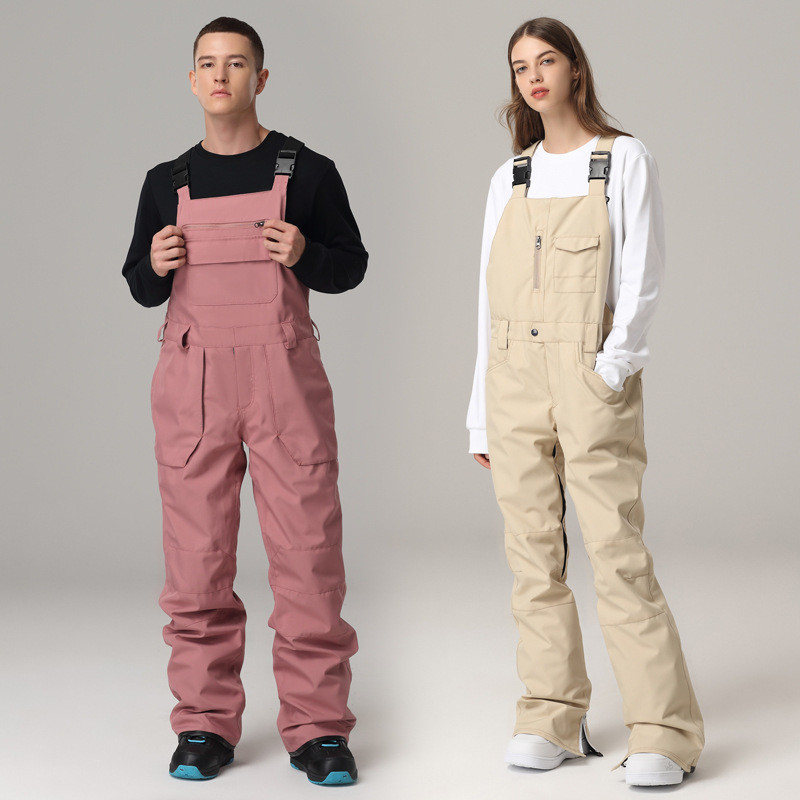 Naujos slidinėjimo kelnės Moteriškos Vyriškos Žiemos Vyriškos Kombinezonai Lauko Sportas Neperšlampamas Neperšlampamas Slidinėjimas Snieglentės Moteriškos sniego kelnės