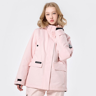 Nauja įrankių slidinėjimo striukė Moterų žiemos lauko laipiojimas snieglente Stovyklavimas storėjantis šiltas, atsparus vėjui ir vandeniui atsparus snieglenčių paltai