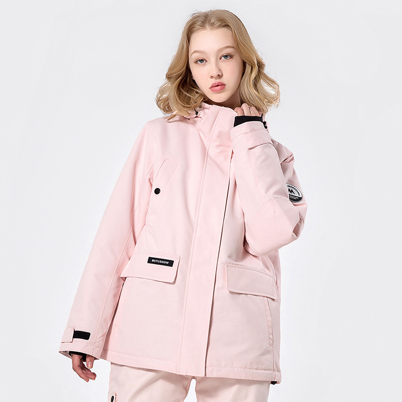 Nauja įrankių slidinėjimo striukė Moterų žiemos lauko laipiojimas snieglente Stovyklavimas storėjantis šiltas, atsparus vėjui ir vandeniui atsparus snieglenčių paltai