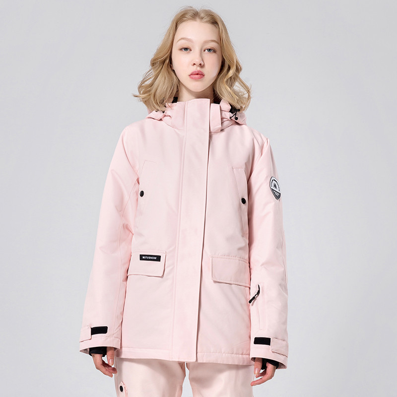 Nauja įrankių slidinėjimo striukė Moterų žiemos lauko laipiojimas snieglente Stovyklavimas storėjantis šiltas, atsparus vėjui ir vandeniui atsparus snieglenčių paltai