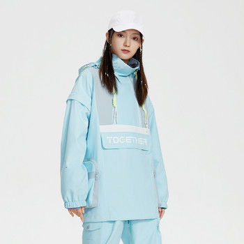 2022 Νέα μπουφάν για σκι Γυναικεία μπουφάν Snowboard για εξωτερικούς χώρους Αντιανεμικά αδιάβροχα κοστούμια σκι Ανδρικά χειμωνιάτικα μπλουζάκια συν λεπτό βαμβακερό