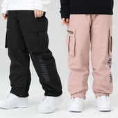 2022 m. Naujos Slidinėjimo Kelnės Moteriški Vyriški Kombinezonai Lauke Žygio kalnuose Snieglenčių kelnės Slidinėjimo kostiumai Neperšlampami Neperšlampami Kelnės Laisvos