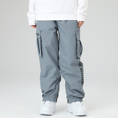 2022 m. Naujos Slidinėjimo Kelnės Moteriški Vyriški Kombinezonai Lauke Žygio kalnuose Snieglenčių kelnės Slidinėjimo kostiumai Neperšlampami Neperšlampami Kelnės Laisvos