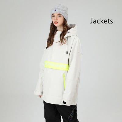 Naujos slidinėjimo striukės Moteriškos Vyriškos megztinis Lauko Sportinės Snieglenčių Striukės Rudens Žiemos Viršūnės Drabužiai Slidinėjimo kostiumas Vėjo nepraleidžiantis vandeniui paltas