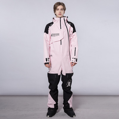 Noua salopetă de schi dintr-o singură bucată, femei bărbați, jachetă de snowboard în aer liber, salopetă caldă, set de schi, îmbrăcăminte de iarnă, rezistentă la vânt