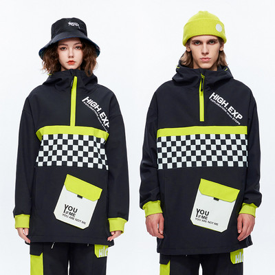 2023 m. žiemos nauja slidinėjimo striukė Moteriška, neperšlampama šilta žiemos slidinėjimo džemperis Vyriški snieglenčių dėvimi sniego paltai, vėjui atsparūs sniego drabužiai