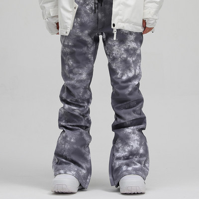 -50 prekės ženklo moterų ir vyrų sniego kelnės, lauko snieglenčių kelnės, slidžių dirželiai, seilinukai, vandeniui atsparus alpinizmo diržas, žieminis kostiumas