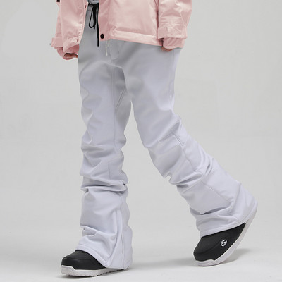 -50 prekės ženklo moterų ir vyrų sniego kelnės, lauko snieglenčių kelnės, slidžių dirželiai, seilinukai, vandeniui atsparus alpinizmo diržas, žieminis kostiumas