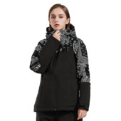 2022 m. mados moterų slidinėjimo striukė lauke, šiltos sniego kelnės, žieminė snieglenčių striukė