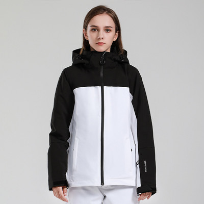 2022 m. mados moterų slidinėjimo striukė lauke, šiltos sniego kelnės, žieminė snieglenčių striukė