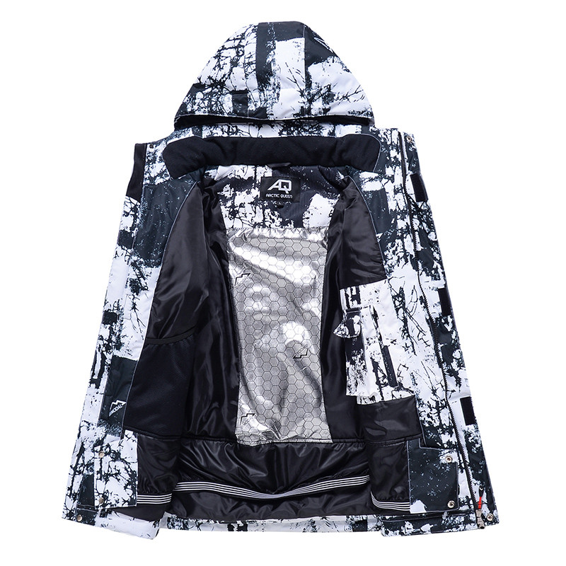 Vyrai Moterys Slidinėjimo striukė Slidinėjimo kelnės Žiemos Šiltos Neperšlampamos Neperšlampamos Lauko Sportas Snieglentės Gaminiai Slidinėjimo paltai Kelnės Slidinėjimo kostiumas