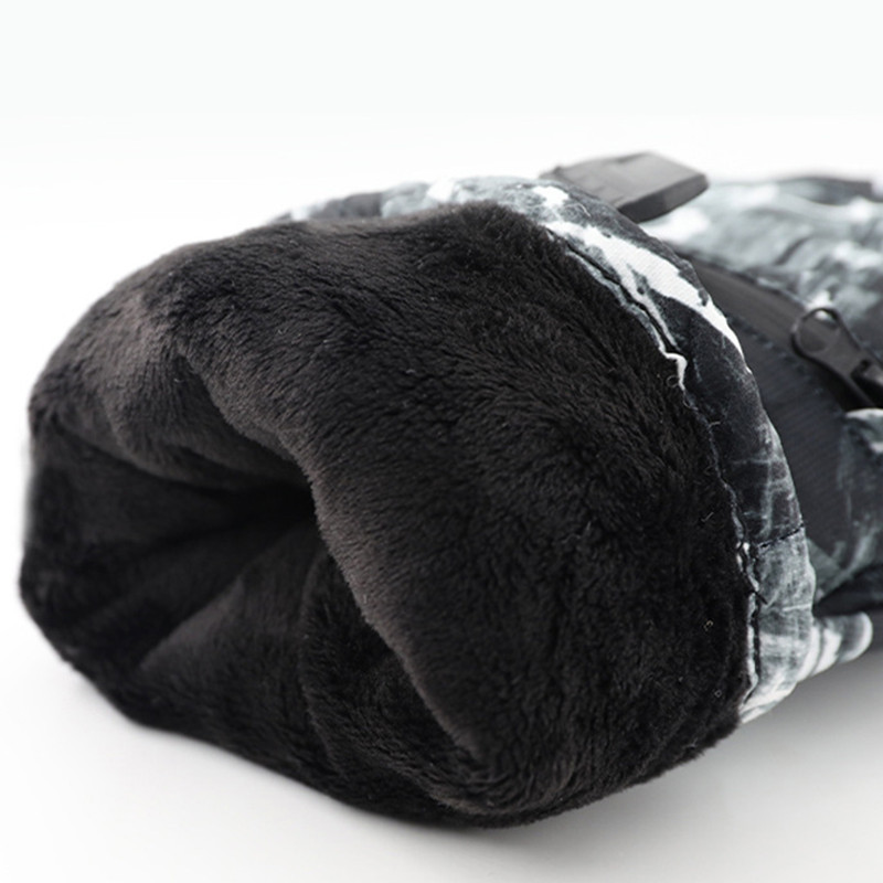 Žiemos Vyrai Moteriškos Šiltos Slidinėjimo Pirštinės Neperšlampamos Riedlentės Motociklų Važiavimas Dviračiu Sniego Vėjo nepraleidžiančios terminės pirštinės