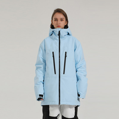 2022 m. Nauja žieminė slidinėjimo striukė, negabaritinė vyriška, moteriška, šilta, atspari vėjui, vandeniui atspari slidinėjimo snieglenčių striukė, kvėpuojanti sniego paltai, Unisex