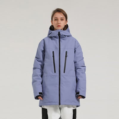 2022 m. Nauja žieminė slidinėjimo striukė, negabaritinė vyriška, moteriška, šilta, atspari vėjui, vandeniui atspari slidinėjimo snieglenčių striukė, kvėpuojanti sniego paltai, Unisex