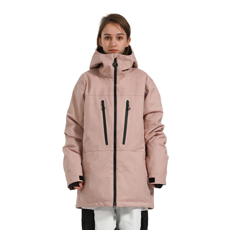 2022 m. Nauja žieminė slidinėjimo striukė, negabaritinė vyriška, moteriška, šilta, atspari vėjui, vandeniui atspari slidinėjimo snieglenčių striukė, kvėpuojanti sniego paltai, Unisex