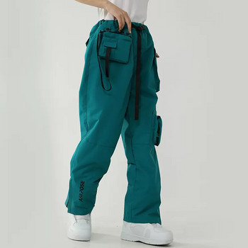 Snow Pants Γυναικεία Winter Snowboard WearSki Παντελόνι για υπαίθρια σπορ Σκι ανδρικές φόρμες Ζεστές γυναικείες αντιανεμικά αδιάβροχα ρούχα